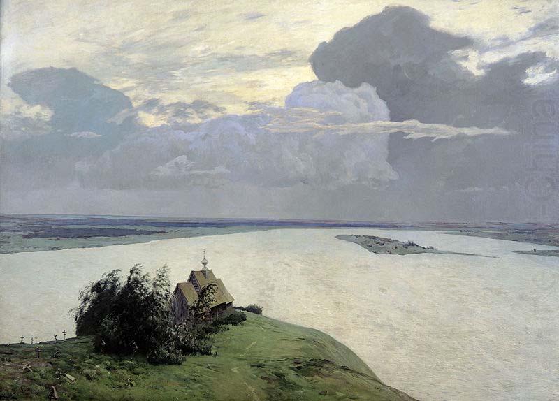 Over Eternal Peace, Isaac Levitan